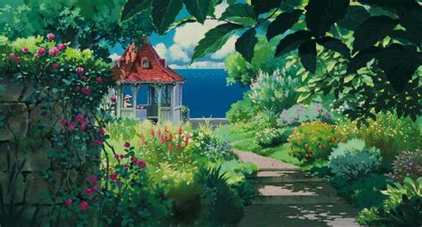 Studio Ghibli Garden Scenery Wallpapers - Top Free Studio Ghibli Garden Scenery Backgrounds ...