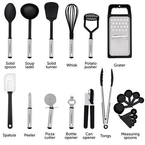 Kitchen Utensil Set - 23 Nylon Cooking Utensils Best Offer iNeedTheBestOffer.com | Best offers ...