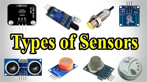 Types of Sensors - Sensors Types - Different Types of Sensors - YouTube