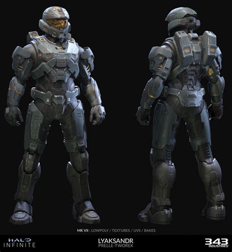 343 Industries HALO: Infinite Art Blast - ArtStation Magazine Halo Spartan Armor, Halo Armor ...