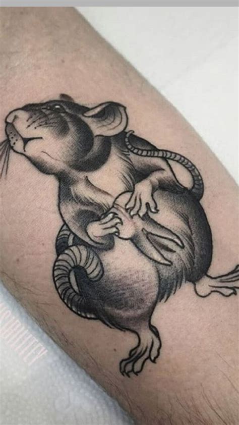 Rat tattoo Tooth Tattoo, Rat Tattoo, Blackwork, Small Tattoos, Cool Tattoos, Knife Tattoo ...