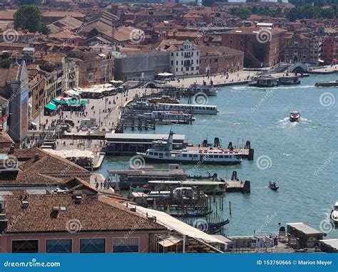 Aerial View of Venice in Italy Stock Photo - Image of architecture ...