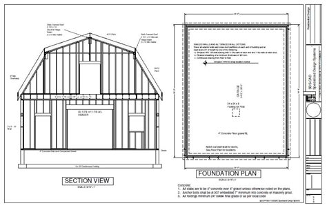 Barn Shed Plan : Pole Shed Plans – Building Your Personal Pole Shed From Blueprints | Shed Plans ...