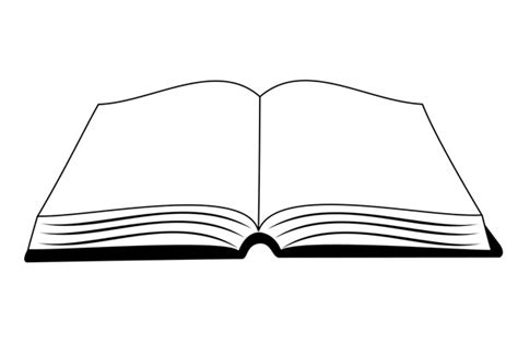 Book Clipart Black And White