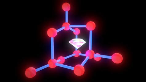 Diamond Structure 3D Model