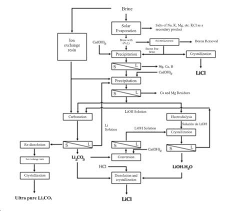 Lithium Hydroxide Production Process