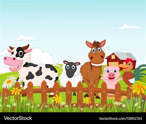 Farm Animals Cartoon | Free HD Wallpapers