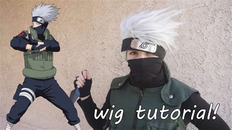 Kakashi Wig Tutorial | By Kevin (Uchiha Hotline) - YouTube