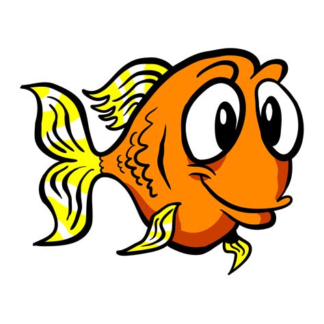 Goldfish cartoon vector icon 547689 Vector Art at Vecteezy