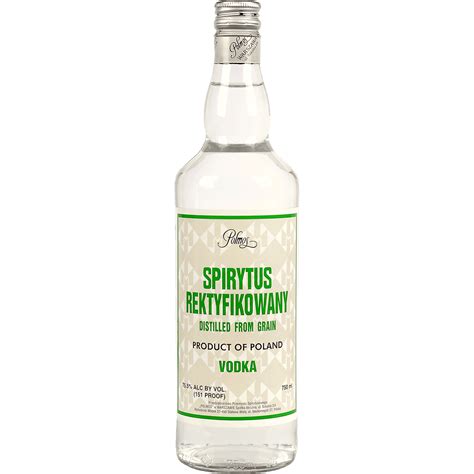 Spirytus Rectified Spirit 96% Alcohol 750ml – BSW Liquor