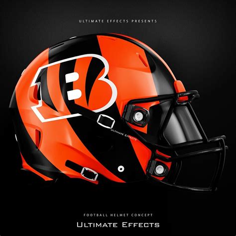 Pin by Judge Fredd on Alternative football helmets | Bengals football, Football helmet design ...