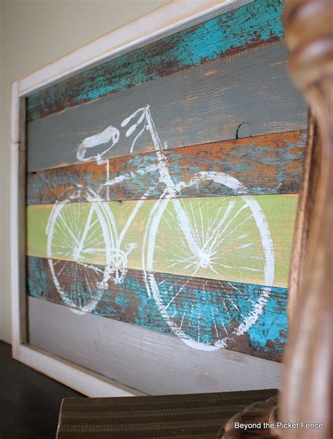 Beyond The Picket Fence: Bicycle Art