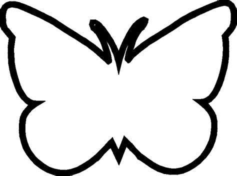 Butterfly Template - ClipArt Best