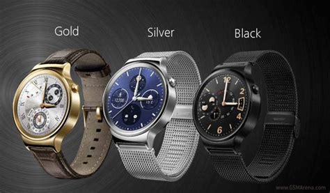 Huawei Watch has classic looks, runs Android Wear - GSMArena.com news