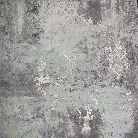 Exposed Metallic Industrial Texture Dark Grey 50103 | Wallpaper Sales