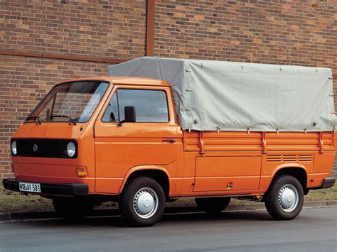 Volkswagen T3 Transporter Pickup 1979–82 photos (1600x1200)