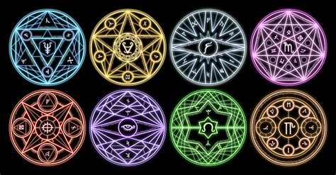 [Art] Sigils for each school of magic : DnD Element Symbols, Alchemy Symbols, Magic Symbols ...