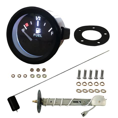 Buy 52mm Fuel Level Gauge Kit with Fuel Tank Sending Unit Boat Fuel Sender Unit Fuel Sender Fuel ...