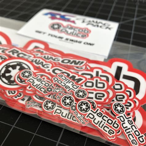 Name Stickers - Custom SWAG Tags - RC SWAG - Stickers, T-Shirts, Hoodies, RC Kits & More!