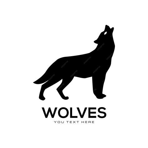 Premium Vector | Free vector wolf logo collection