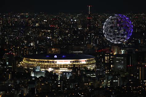 The opening ceremony of the Tokyo Olympics included a light display with 1,600 drones – afegames