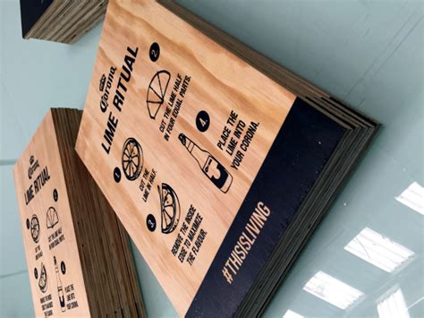 Wood Printing - We print on any wood with a flat surface - Rocketsigns