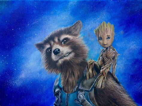 Rocket and Baby Groot Wallpapers - 4k, HD Rocket and Baby Groot Backgrounds on WallpaperBat