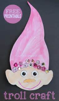 Troll Printable Craft