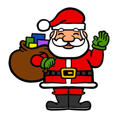 Santa Claus Face Vector Illustration 553021 Vector Art at Vecteezy