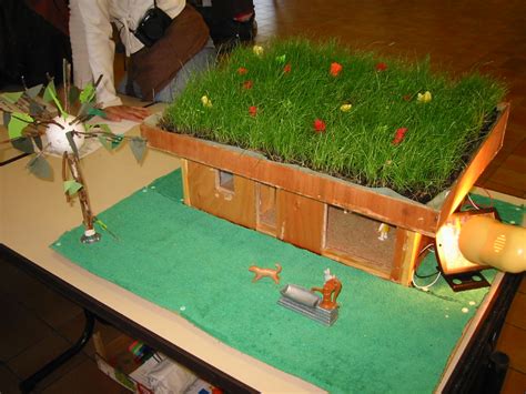 Une maquette maison écologique - l'Habis