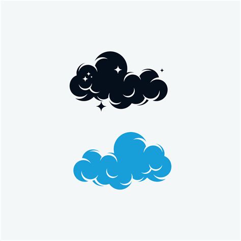 Cloud logo design template 11071783 Vector Art at Vecteezy