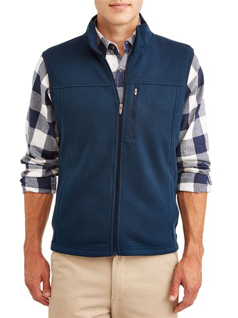 GEORGE - George Men's Sweater Fleece Vest, up to Size 5XL - Walmart.com - Walmart.com