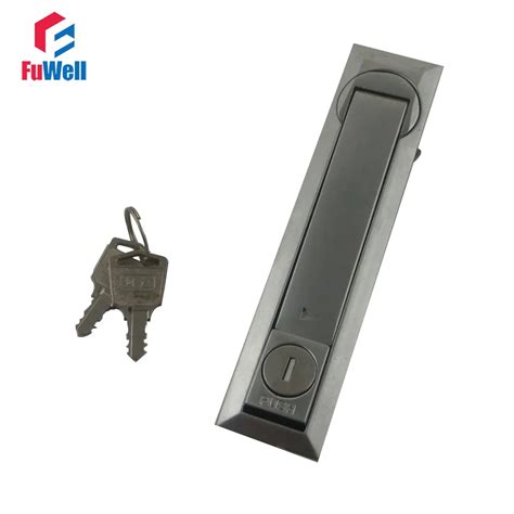 MS731 4 Metal Cabinet Lock with Keys Push Botton 130mm Length Cupboard ...