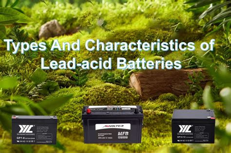 Types And Characteristics of Lead-acid Batteries - JYC Battery