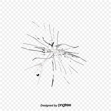 Glass Crack, Glass Drawing, Glass Sketch PNG Transparent Clipart Image ...