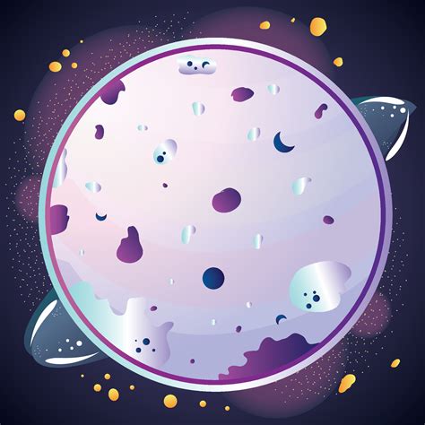 Isolated abstract plantet Cosmic star Vector illustration 26183861 Vector Art at Vecteezy