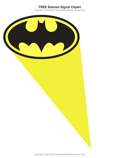 Bat Signal Clip Art - ClipArt Best