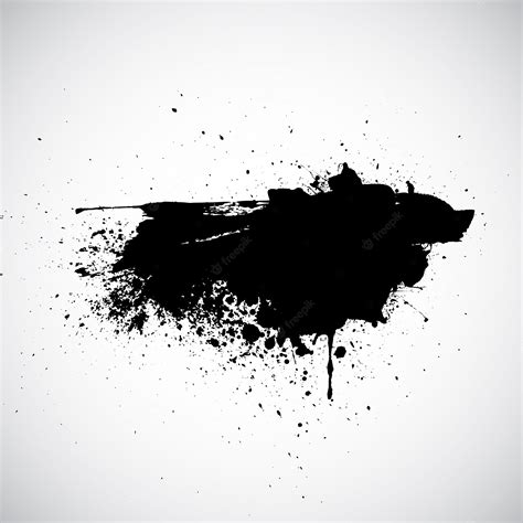 Brush Splatter Vector