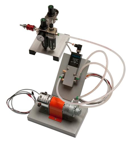 Electro-pneumatics kit - speed control of a pneumatic motor - Elettronica Veneta S.p.A.