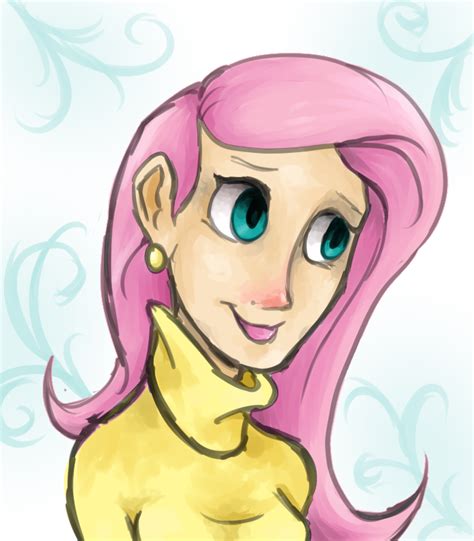 Human Fluttershy by RessQ on DeviantArt