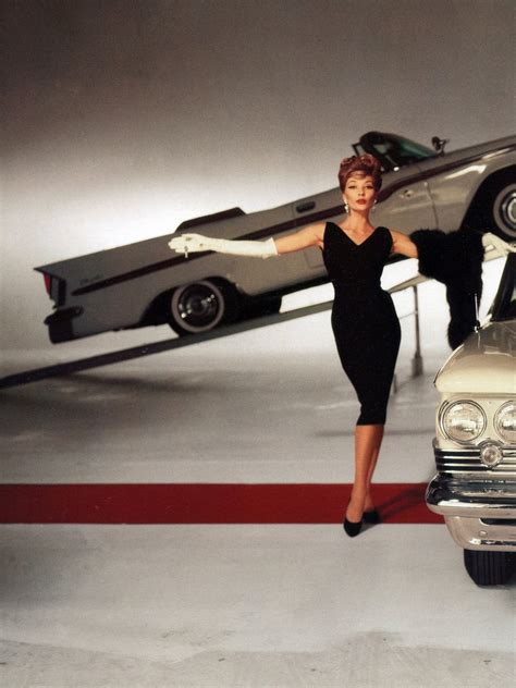 Beautiful Vintage Photos of Models and Classic Cars From the 1950s ...