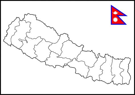 Nepal Map, Map Of Nepal, Free Stock Photo - Public Domain Pictures