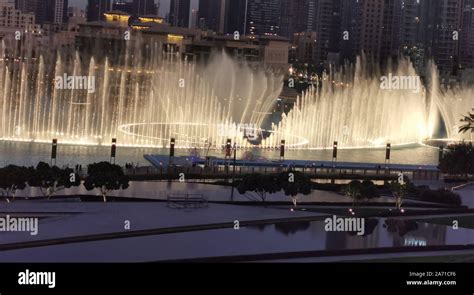 Musical Fountain, Downtown Dubai, Dubai UAE Stock Photo - Alamy