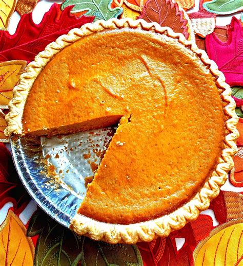 This quick and simple pumpkin pie uses a pre-made crust and canned pumpkin puree for a fast and ...