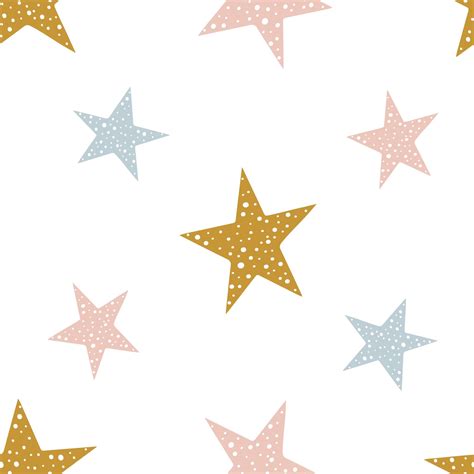 Pastel Stars Wallpaper Stars Wallpaper Accent Wallpaper Peel - Etsy