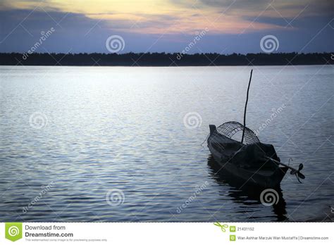 A Boat in Mekong River stock photo. Image of cambodia - 21431152