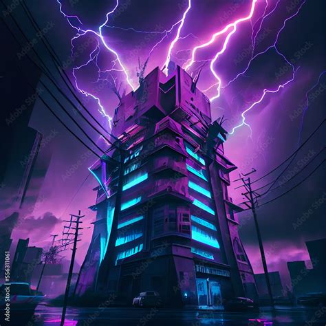 Synthwave Music Album Cover Artwork Stock Illustration | Adobe Stock