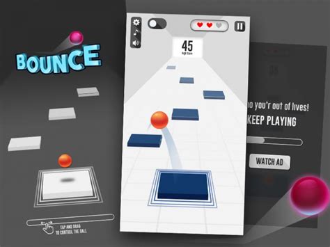 Bounce Ball | HTML5 Arcade Game | Juego Studios