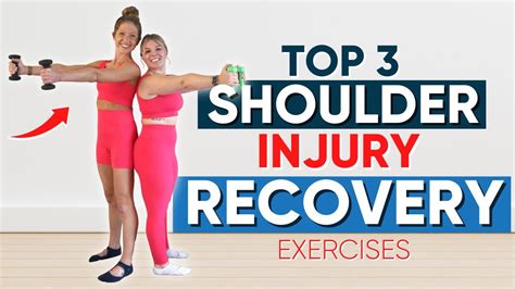 Top 3 Shoulder Injury Recovery Exercises (Really Works!!) - YouTube