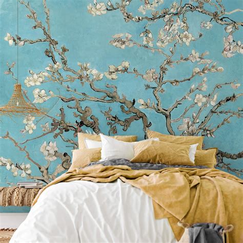 Van Gogh Almond Blossom Wall Mural - Wallpaper Inn